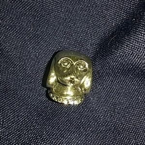 Dachshund 925 Sterling Silver Bead